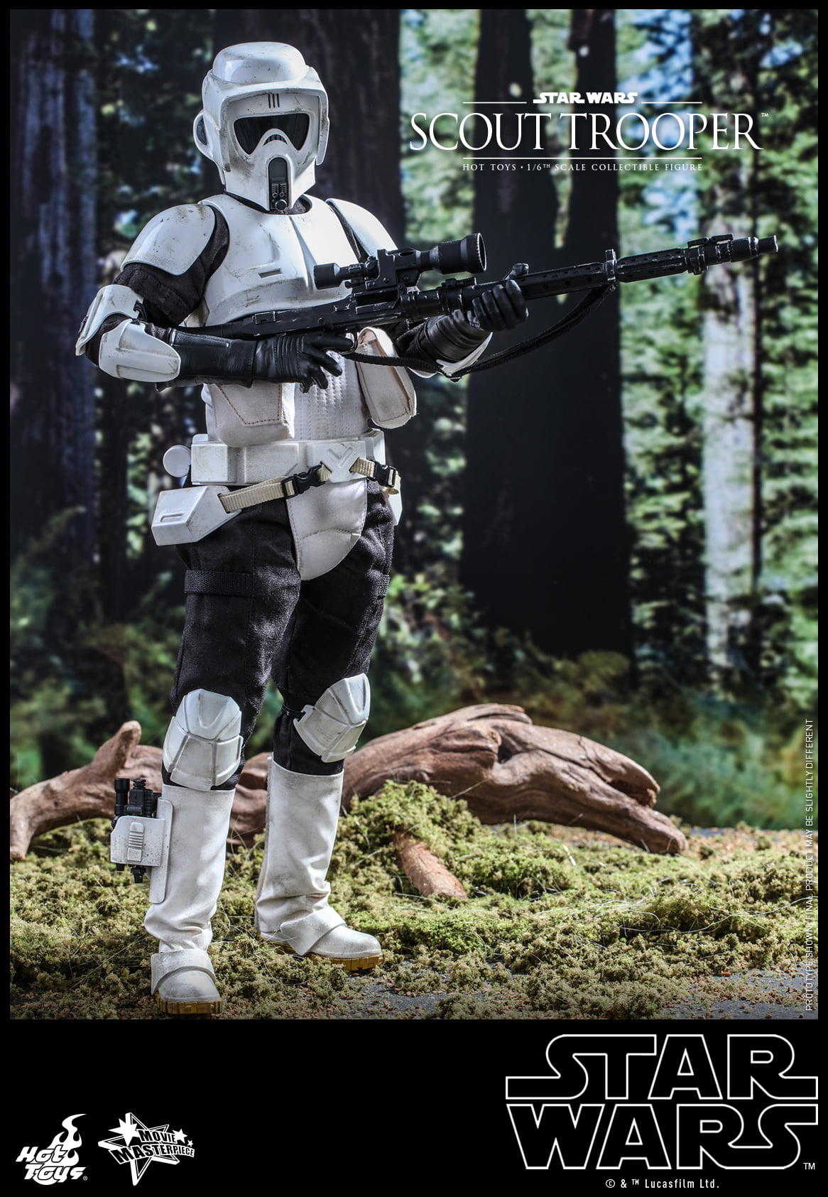 Hot Toys Star Wars Scout Trooper Return of the Jedi Sixth Scale Figure MMS611